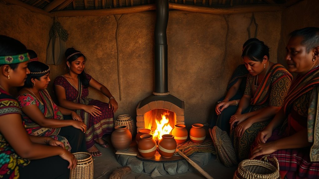 traditional indigenous wood stoves