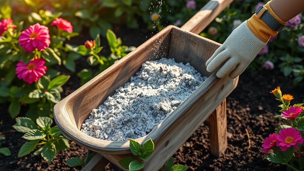 use wood ash carefully