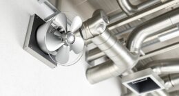 wall mounted fans and ducts