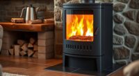 wood pellet hybrid stove