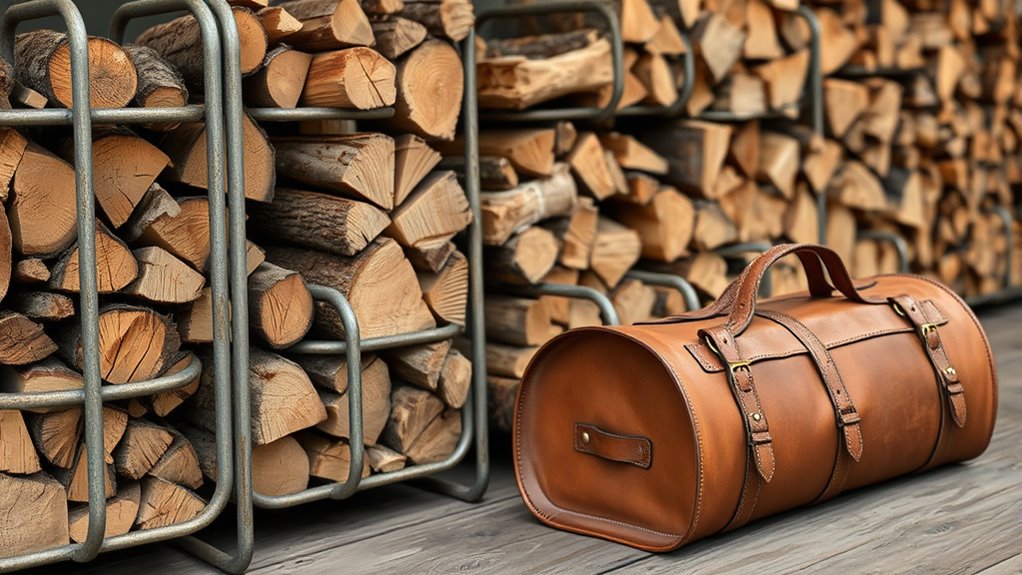 wood storage and transport