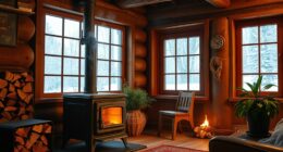 wood stove and climate