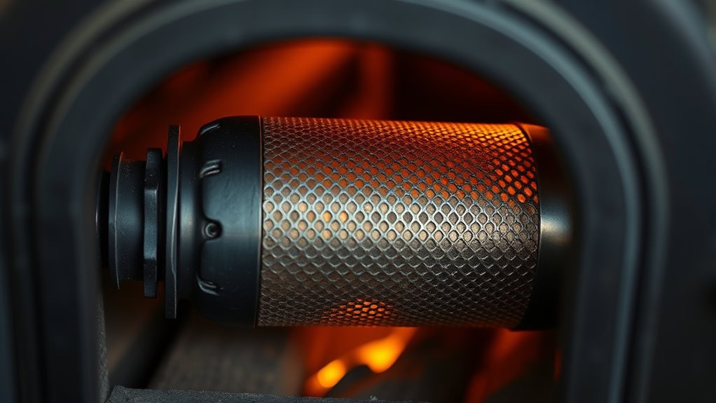 wood stove catalytic converter