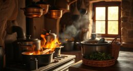 wood stove culinary heritage