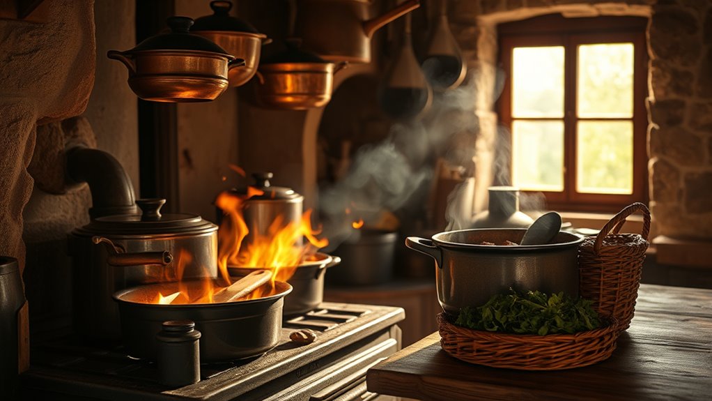 wood stove culinary heritage