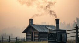 wood stove particulate pollution