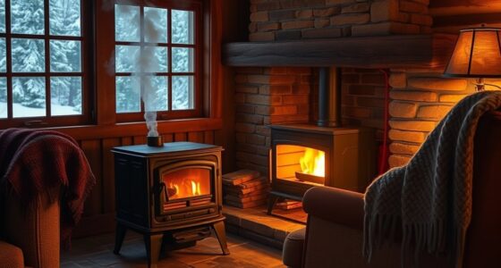 wood stoves generate heat during outages