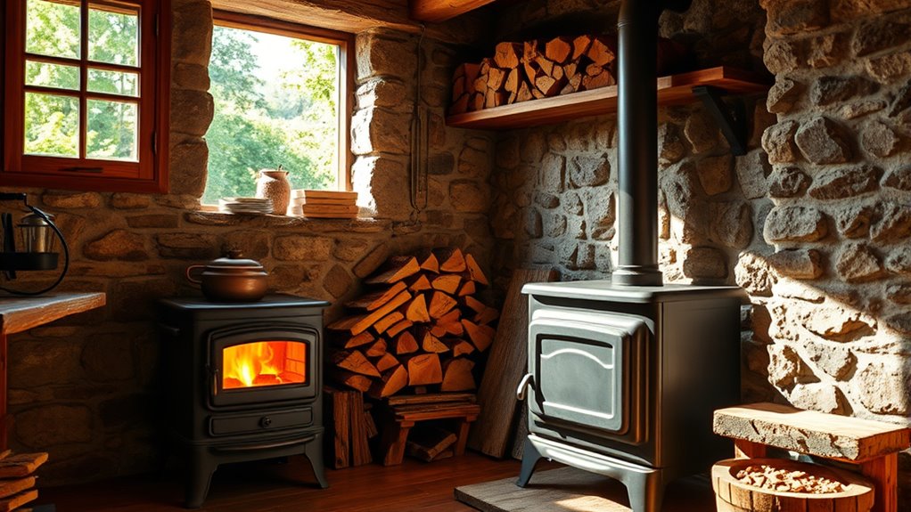 wood stoves sustainable energy