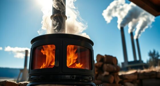 wood stoves versus fossil fuels