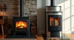 wood versus pellet emissions