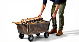 12 Best Firewood Cart Heavy Duty Rolling in 2026