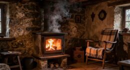 authentic traditional wood heating