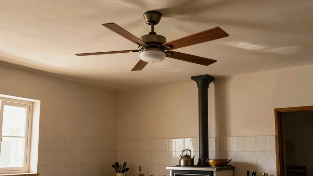 ceiling fans improve overall ventilation