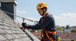 chimney roof safety planning