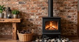 complementary materials for wood stove