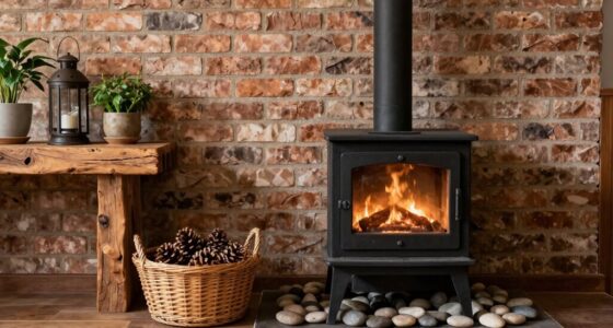 complementary materials for wood stove