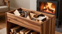 convenient organized fire starting station