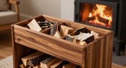 convenient organized fire starting station