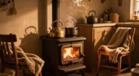 cozy winter heating routines
