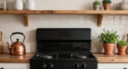 decor strategies for black stoves