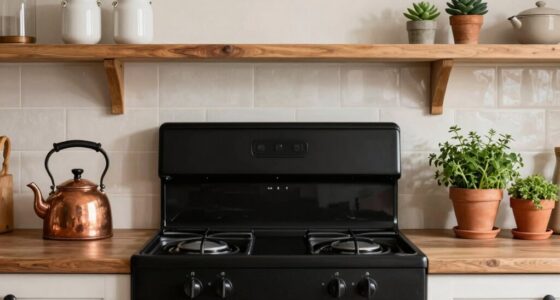decor strategies for black stoves