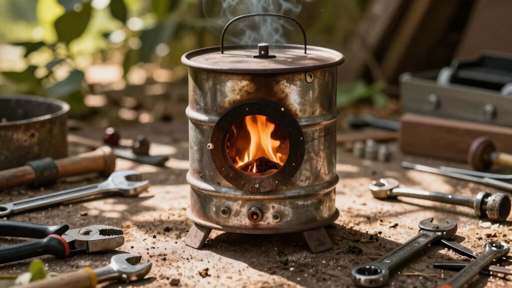 eco friendly diy outdoor stoves
