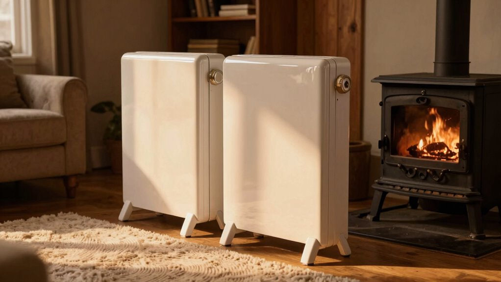 efficient quiet heating combination