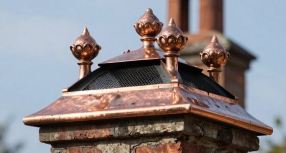 enhanced chimney cap features