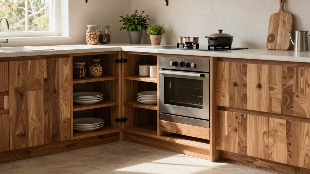 essential stove side storage