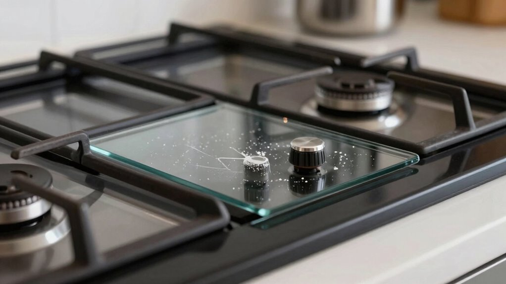 glass discoloration indicates issue