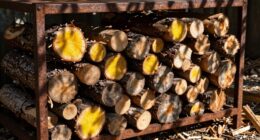 improper firewood storage techniques