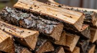 incorrect firewood storage methods
