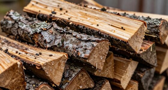 incorrect firewood storage methods