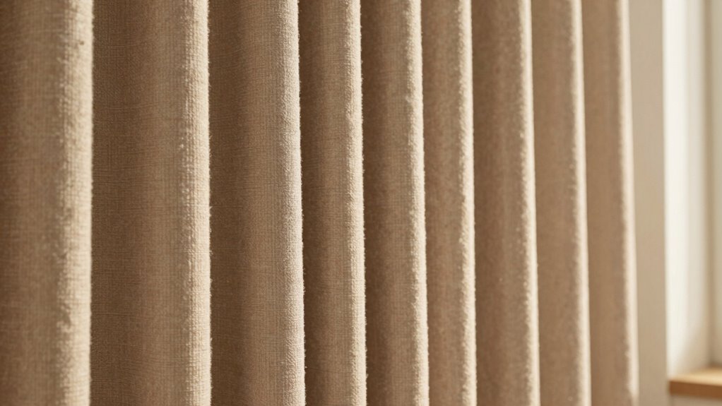 insulating curtains improve warmth