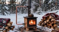 integrated off grid heating system