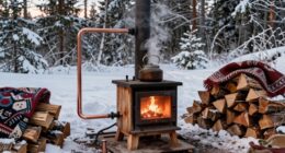 integrated off grid heating system