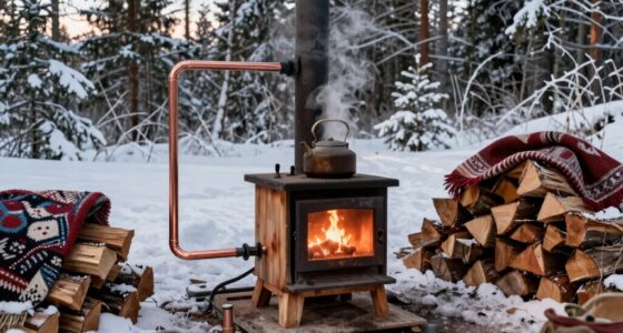 integrated off grid heating system