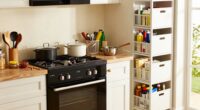 lack of stove room storage