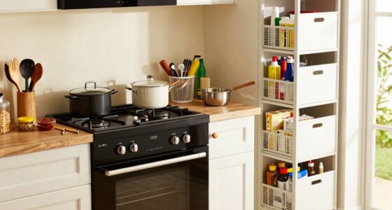 lack of stove room storage