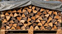 maintain dry firewood airflow