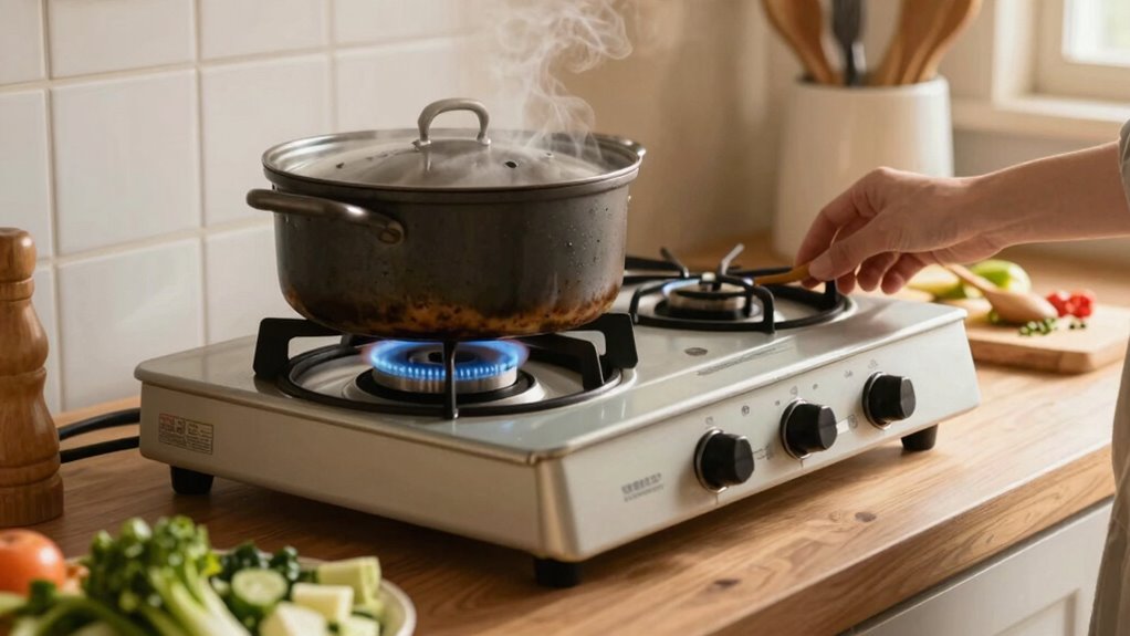 matching stove to routine