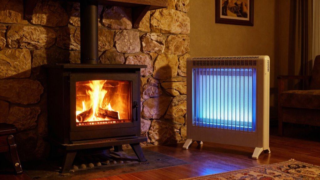 natural gentle consistent warmth
