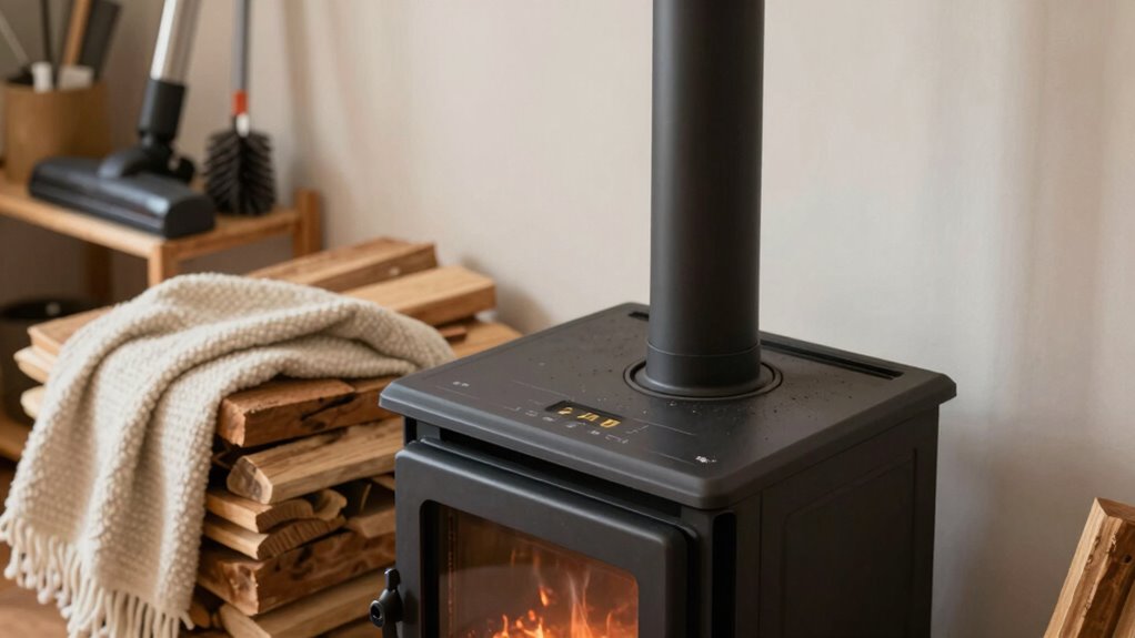 off season pellet stove maintenance