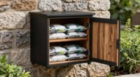 outdoor pellet cabinets benefits