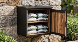 outdoor pellet cabinets benefits
