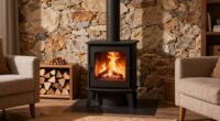 pellet stove backup heating
