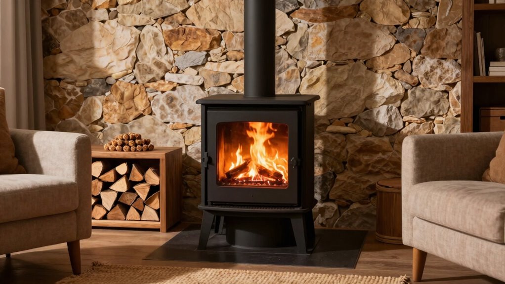 pellet stove backup heating