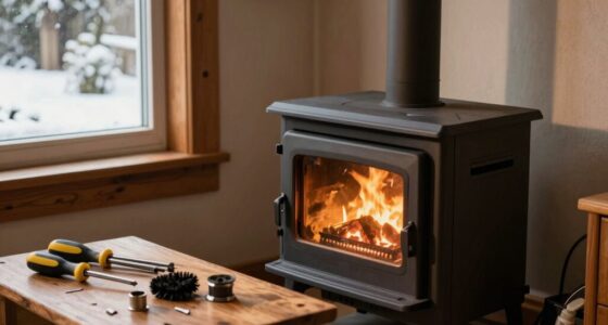 pellet stove off season maintenance