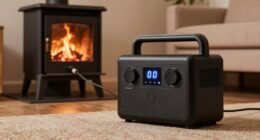 pellet stove power runtime