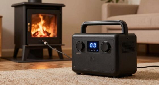 pellet stove power runtime